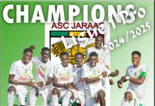 Ligue 1 Sénégal : ASC les Jaraaf de Dakar remporte le championnat !
