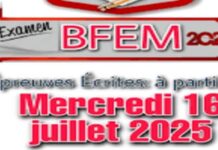 BFEM 2025: 191 618 candidats dont 103 en situation de handicap sont à la recherche du diplôme