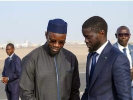 Retour de Diomaye des États-Unis :l’absence remarquable du premier ministre Ousmane Sonko à l’accueil