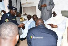 Le Directeur Général de la Police nationale rencontre le Khalife Général des mourides.