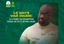 Ligue 1 : la prime pour le vainqueur passe de 20 millions à 40 millions FCFA, (président de la LSFP)