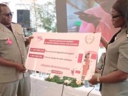 Octobre Rose : les femmes douanières ont fait un don de 17 millions de francs CFA aux malades !