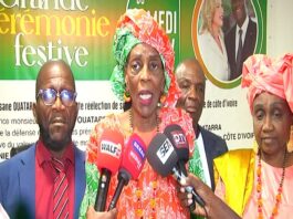 Réélection du Président Alassane Ouattara : Mme Awa Diop, directrice de l’Institut Nelson Mandela Yopougon, lui rend hommage