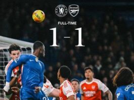 Premier League (J13) : Arsenal tenu en échec, Liverpool stop l’hémorragie