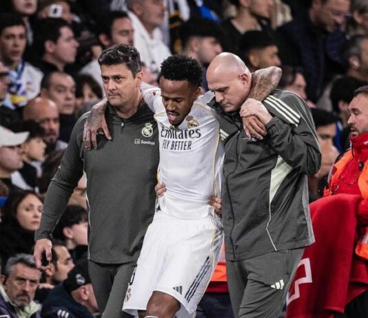 Mauvaise nouvelle pour le Real Madrid : Eder Militao sera absent des terrains pendant trois à quatre mois