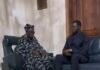 Ziguinchor : Le Président Diomaye chez la maman de Ousmane Sonko