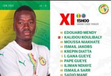 Sénégal – RDC : Voici le onze de départ des Lions