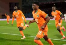 CAN Maroc 2025 : la côte d’ Ivoire, tenant du titre bat le Burkina et file en quarts de finale