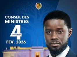 COMMUNIQUÉ DU CONSEIL DES MINISTRES DU MERCREDI 4 FÉVRIER 2026