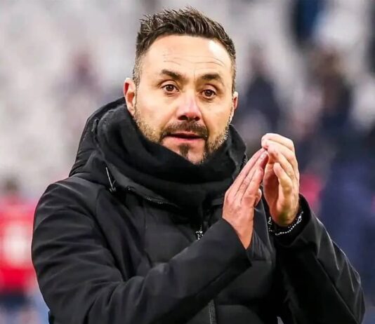 URGENT : Roberto De Zerbi quitte l’Olympique de Marseille !