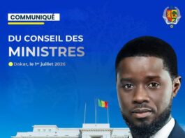 COMMUNIQUE DU CONSEIL DES MINISTRES DU 1er JUILLET 2026